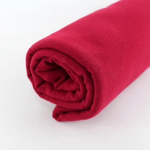 Biobündchen (Überbreite) – Stoffonkel – kirsche