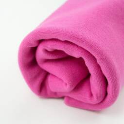Biobündchen uni (Überbreite) – Stoffonkel – very pink