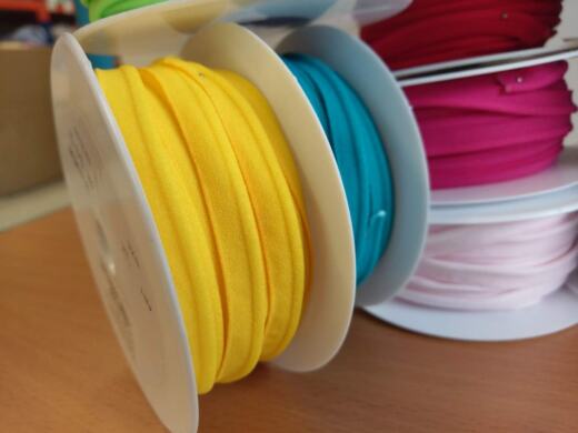 Abverkauf: Elastisches Paspelband - Farbauswahl