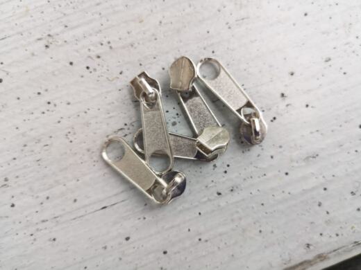 5 Zipper für Spiralreißverschluss endlos 3mm