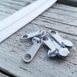 5 Zipper für Spiralreißverschluss endlos 3mm – Bild 3