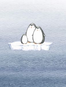 Biojersey - Tigerlilly - Familie Pinguin (Rapport 53cm)