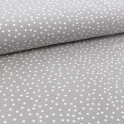 Biojersey - Stoffonkel - Dotties steingrau – Bild 1