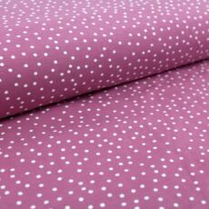 Biojersey - Stoffonkel - Dotties - Farbauswahl - vintage rose