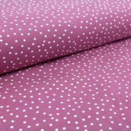 Biojersey - Stoffonkel - Dotties vintage rose – Bild 1