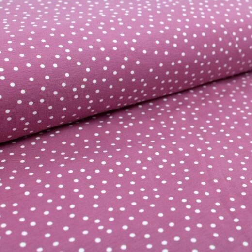 Biojersey - Stoffonkel - Dotties vintage rose