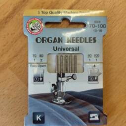 Organ Universal Nadeln 70-100 - 5er Packung