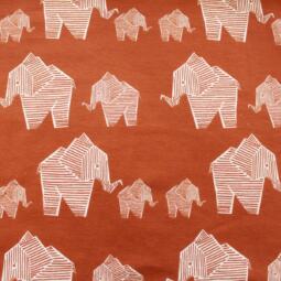 Biojersey - Stoffonkel - Elephant karamell – Bild 2