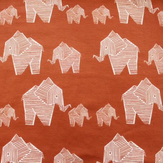 Biojersey - Stoffonkel - Elephant karamell