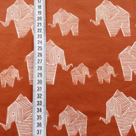Biojersey - Stoffonkel - Elephant karamell