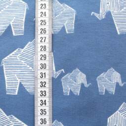 Biojersey - Stoffonkel - Elephant stonewashed – Bild 3