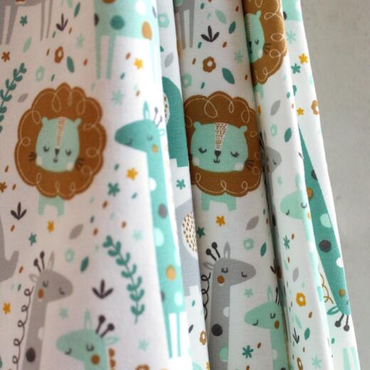 Biojersey - Stoffonkel - Mini Jungle mint