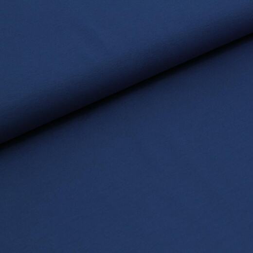 Biojersey uni - Stoffonkel - marineblau