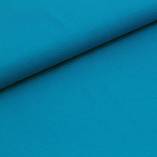 Biojersey uni - Stoffonkel - real blue