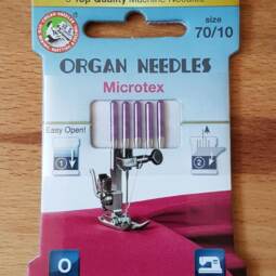 Organ Microtex Nadeln - Stärke 70/10 - 5er Packung