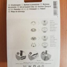 10 Prym Jersey-Druckknöpfe Ø 8mm silber (390 100) – Bild 2