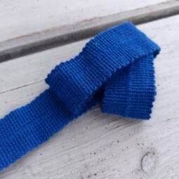 Wolltresse aus 100% Schurwolle - royalblau 8263
