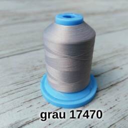 1.000m Alterfil T120 texturiertes Nähgarn - 17470 grau