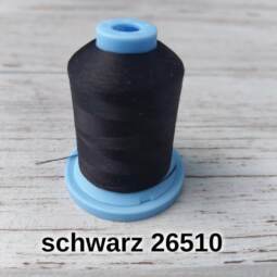 1.000m Alterfil T120 texturiertes Nähgarn - 26510 schwarz