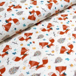 Biojersey - Stoffonkel - Fuchs und Igel