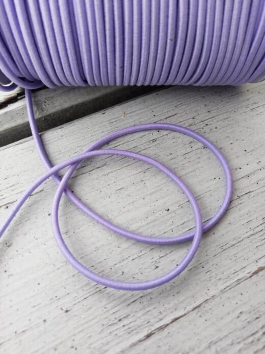 Abverkauf: 50 Meter Gummikordel  Ø3mm (ganze Rolle)
