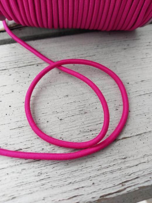 Abverkauf: 50 Meter Gummikordel  Ø3mm (ganze Rolle)