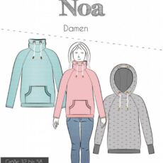 Papierschnittmuster Fadenkäfer - Raglanpullover Noa (Damen)
