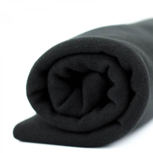 Biobündchen (Überbreite) – Stoffonkel – schwarz