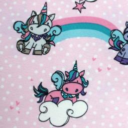 Biojersey - Stoffonkel - Sweet Unicorns – Bild 2