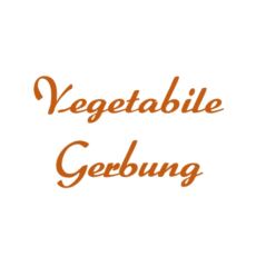 Vegetabile Gerbung