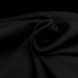 Bio Baumwollfleece Finn - schwarz 050
