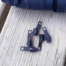 5 Zipper für Krampenreißverschluss endlos 5mm - verschiedene Farben – Bild 11