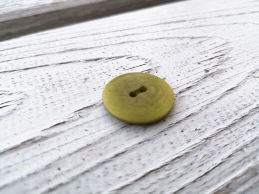 Ein Bio Echt Steinnussknopf (vegan, ST 774) - maigrün (Ø 23mm)