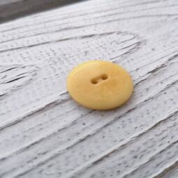 Ein Bio Echt Steinnussknopf (vegan, ST 660) - gelb (Ø 23mm) – Bild 2