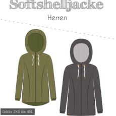 Papierschnittmuster Fadenkäfer - Softshelljacke für Herren