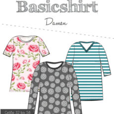 Papierschnittmuster Fadenkäfer - Basicshirt für Damen