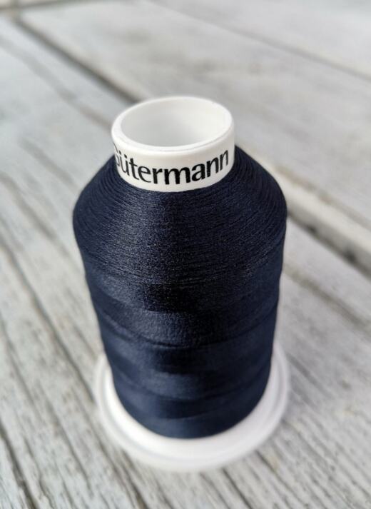 1.000m Gütermann Bulky-Lock 80 Bauschgarn - navy 0339