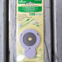 Ein Clover Ersatzmesser für Rollschneider - 60mm