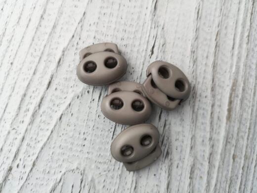 2 Kordelstopper "Mini" - verschiedene Farben