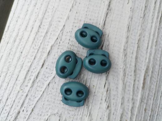 2 Kordelstopper "Mini" - verschiedene Farben