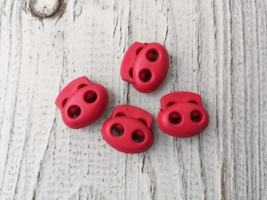 2 Kordelstopper "Mini" - verschiedene Farben