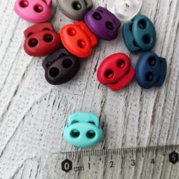 2 Kordelstopper "Mini" - verschiedene Farben – Bild 2