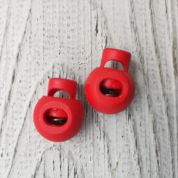 2 Kordelstopper Kugel - verschiedene Farben – Bild 2