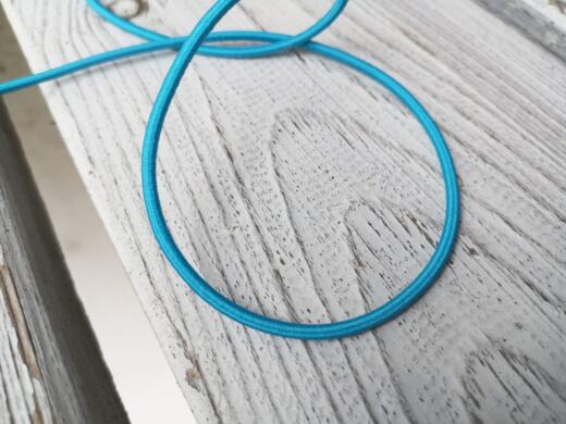 Abverkauf: 50 Meter Gummikordel  Ø3mm (ganze Rolle)