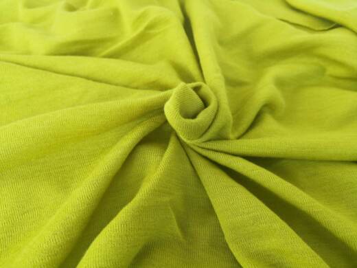 wolle/seide jersey limette