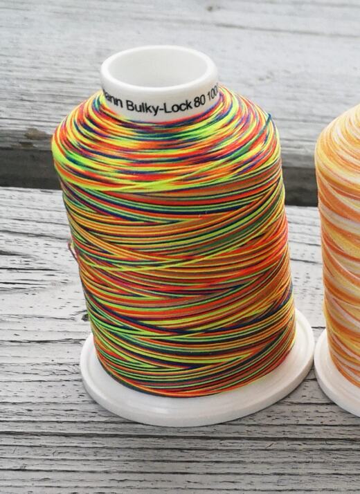 1.000m Gütermann Bulky-Lock 80 Multicolor Bauschgarn