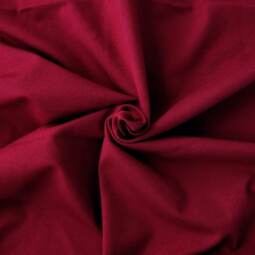 Biojersey uni - Tigerlilly Basic - dunkle kirsche
