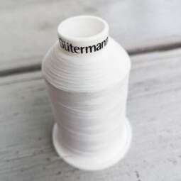 1.000m Gütermann Bulky-Lock 80 Bauschgarn - offwhite 111