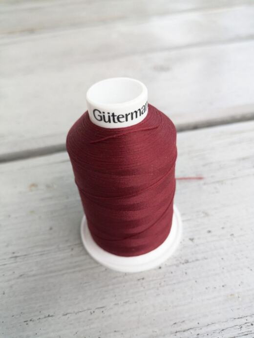 1.000m Gütermann Bulky-Lock 80 Bauschgarn - bordeaux 369