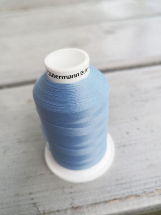 1.000m Gütermann Bulky-Lock 80 Bauschgarn - hellblau 143